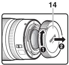 NIKON 1 V3 - Parts of the Lens: Names and Functions - 4