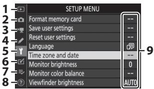 NIKON Z 6 - The MENU Button - 2