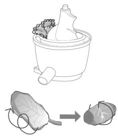 DEJELIN SLJ100 - INGRÉDIENTS FIBREUX ET/OU FEUILLUS ET DURS (ex: céleri, chou frisé, ananas,: - 2