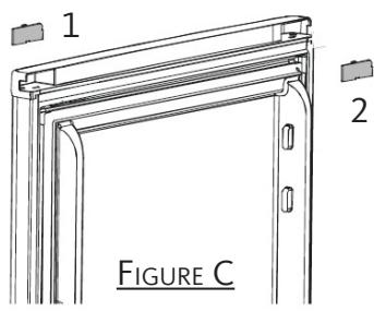 LISTO RDL145-55S1 - RLL145-55B2 - Inversion du SENS d'ouverture de la porte - 7