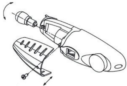 LISTO RDL145-55S1 - RLL145-55B2 - Reemplacement de l'ampoule - 1