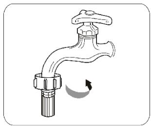 AMICA AWB510LP - Connecting the water supply - 2
