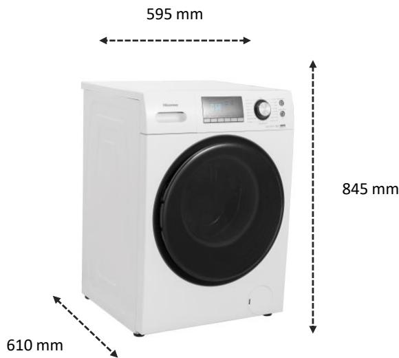 HISENSE WFBL9014V - 1