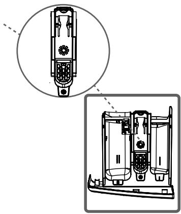 SHARP ES-GFD9144I3 - Compartiment du détergent de prélavage : - 1