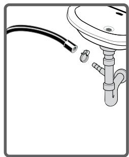 SHARP ES-GFD9144I3 - L'appareil doit être raccordé au réseau de distribution d'eau en utilisant les ensembles de raccordement neufs fournis avec l'appareil, il convient de ne pas réutiliser des ensembles de raccordement usagés. - 1