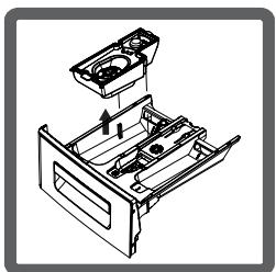 SHARP ES-GFD9144I3 - Bac du détergent liquide (\*) - 1