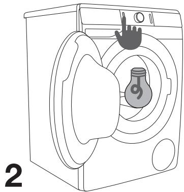 GORENJE WA946 - MISE EN MARCHE DU LAVE-LINGE - 3
