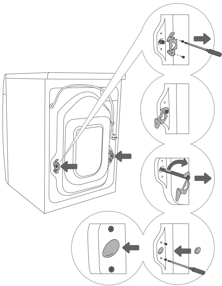 GORENJE WA946 - DéPOSE DES PROTECTIONS DE TRANSPORT - 1