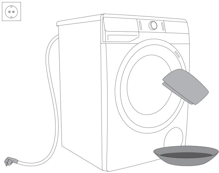 GORENJE WS168LNST - Nettoyage de l'extérieur du lave-linge - 1