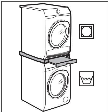AEG-ELECTROLUX L7FBR842E - Kit de superposition - 1