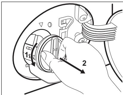 AEG-ELECTROLUX L7FBR842E - Pour nettoyer la pompe,procédez comme suit : - 4