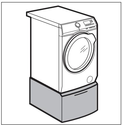 AEG-ELECTROLUX L7FBR842E - Socle à tiroir - 1