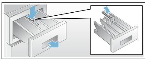 BOSCH WVH28463FF - Bac à produits et boîtier - 1