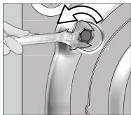 BEKO WCA160 - Retrait des boulons de sécurité de transport - 1
