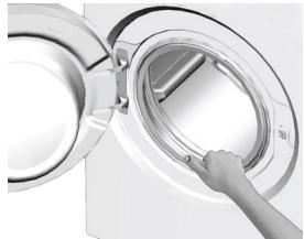 BEKO WCA160 - Nettoyage du hublot et du tambour - 2