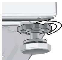 BEKO WDW85122 - Réglage des pieds - 2