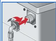 BOSCH WAN28050FF - Arrivée d'eau - 4
