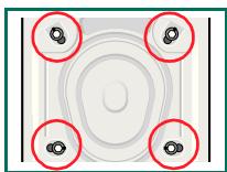 BOSCH WAN28050FF - Retrait des cales de transport - 3