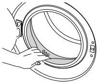 BEKO WML15105 - Het reinigen van de laaddeur en de trommel - 2