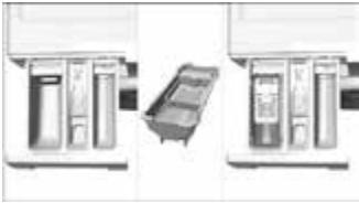 BEKO WML15105 - Als het product voorzien is van een houder voor vloeibaar wasmiddel: - 1