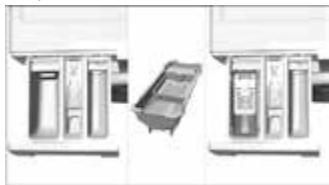 BEKO WML15105 - Si le produit contient un réservoir pour lessive liquide: - 1