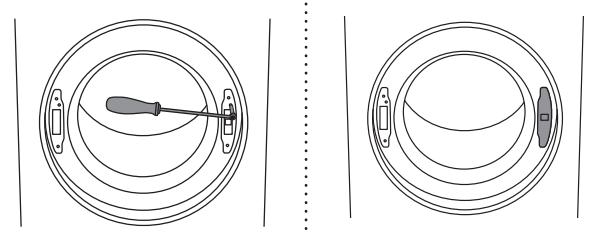 ASKO W6984S - Inversion du SENS d'ouverture du HUBLOT - 5