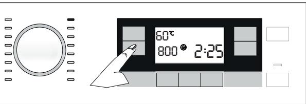 BEKO WMY101283 - Sélection de la vitesse d'essorage - 2