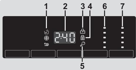 CANDY CS1072D1/1-S - Digital Display - 1