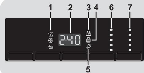 CANDY CS1072D1/1-S - Display digital - 1