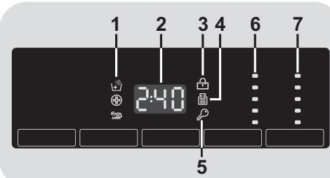 CANDY CS1072D1/1-S - Display - 1