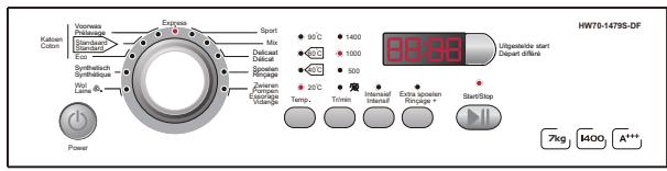 HAIER HW100-1211N-F - Selection fonctionnelle - 1