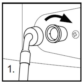 HAIER HW 7014829 - Inlet Hose - 1