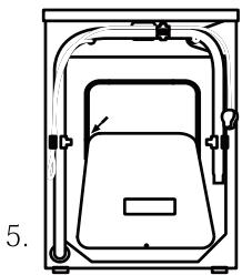 HAIER HW 7014829 - Regolazione dei piedini - 1