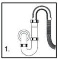 HAIER HW 7014829 - Drain Hose - 1
