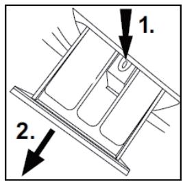 HAIER HW 7014829 - Pulizia della vaschetta per il detergente - 1