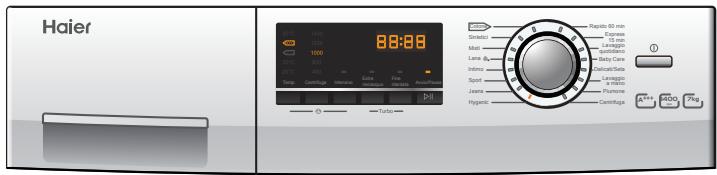 HAIER HW 7014829 - Selezione del programma - 1