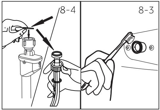 HAIER HW60-1411N - Vanne et filtré d'arrivée d'eau - 1