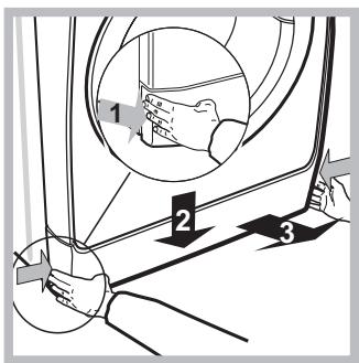 INDESIT BIWMIL71252EU - Apertura manuale della porta oblo - 2
