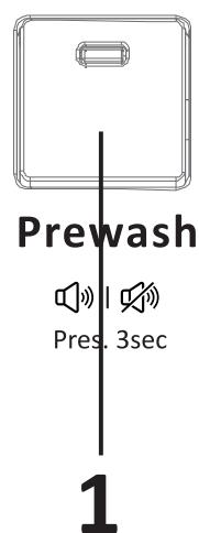 PROLINE WDP 1275 - Partie gauche : bouton de sélection du programme - 9