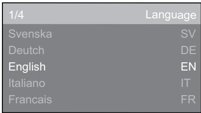 AEG-ELECTROLUX L9FEC969S  -  L9FER942C - Réglage de la langue - 1