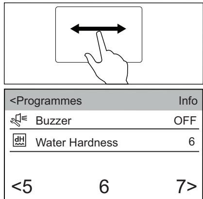 AEG-ELECTROLUX L9FEC969S  -  L9FER942C - Comment régler le degré de dureté de l'eau - 2