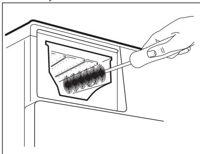 AEG-ELECTROLUX L8FEE845X  -  L8FEE96S -  L8FER842E -  L8FER942C -  L8FER962C -  L8FE86484 - Nettoyage du distributeur de produit de lavage et du compartment pour le sel régénérant - 6