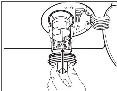 AEG-ELECTROLUX L7FBE841R  -  L7FBE86W -  L7FBE941 - Pour nettoyer la pompe,procédez comme suit : - 7