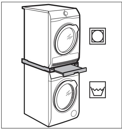 AEG-ELECTROLUX L63470FL  -  L6468AFL -  L68480FL - Kit de superposition - 1