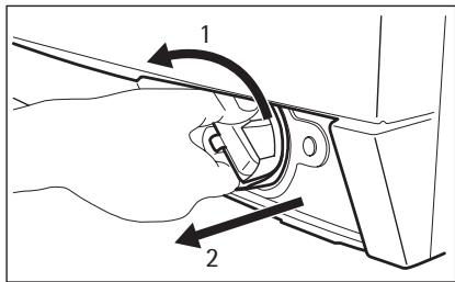 AEG-ELECTROLUX LJUBILINE6 - Pour nettoyer la pompe de vidange : - 4