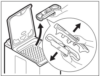 ELECTROLUX EW7T3369HZD  -  EW7T3733BO - Nettoyage du distributeur de produit de lavage - 1