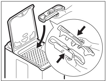 ELECTROLUX EW7T3369HZD  -  EW7T3733BO - Nettoyage du distributeur de produit de lavage - 3