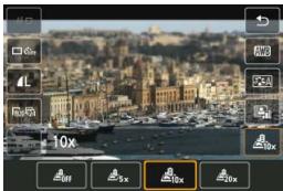 CANON EOS 250D - Appuyez sur la touche < > - 2