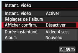 CANON EOS 250D - Options des étapes 8 et 9 - 2