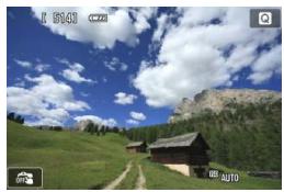 CANON EOS 250D - Positionnez la molette de sélection des modes sur l'un des modes suivants: <CA>, <\>, <\>, <\>, <\>, <\> ou <SCN>. - 1